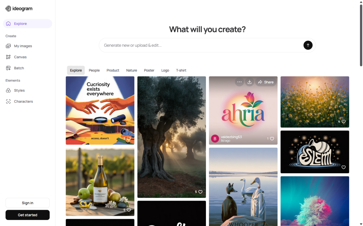 Ideogram AI 이미지 생성